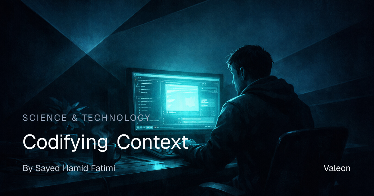 Codifying Context — Valeon
