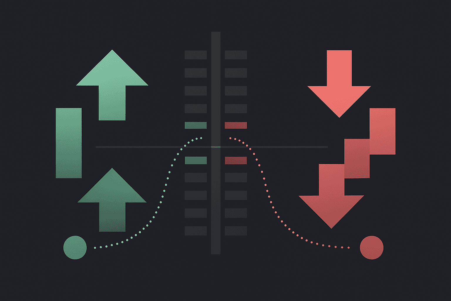 'Cover artwork (cover.png) for the article titled A Small Edge, Carefully Kept - and How It Connects to "Trading Big Bags".'