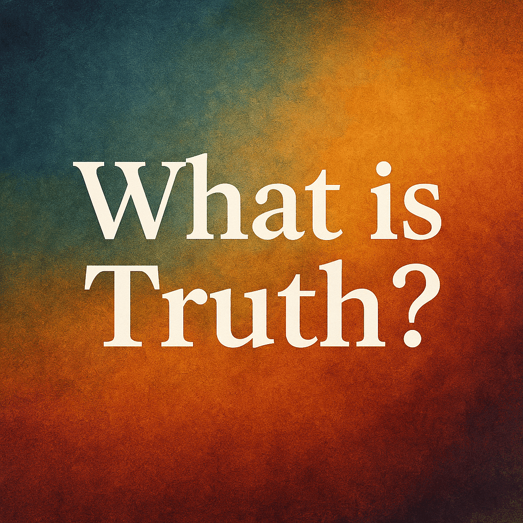 Cover artwork (cover.png) for the article titled What Is Truth? The Many Faces of Reality in Everyday Life.