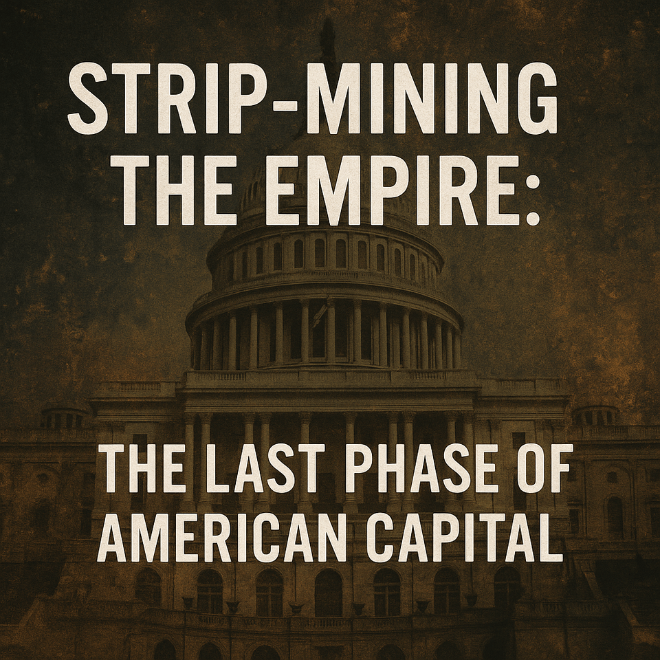 Cover artwork (cover.png) for the article titled Strip-Mining the Empire: The Last Phase of American Capital.