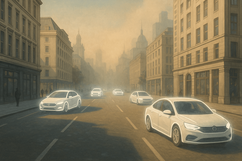 Cover artwork (cover.png) for the article titled EVs and the Air We Breathe: From Catalytic Converters to Clean Streets.