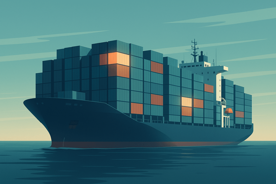 Cover artwork (cover.png) for the article titled ShipSpace: Unlocking the Hidden Economy of Empty Cargo.