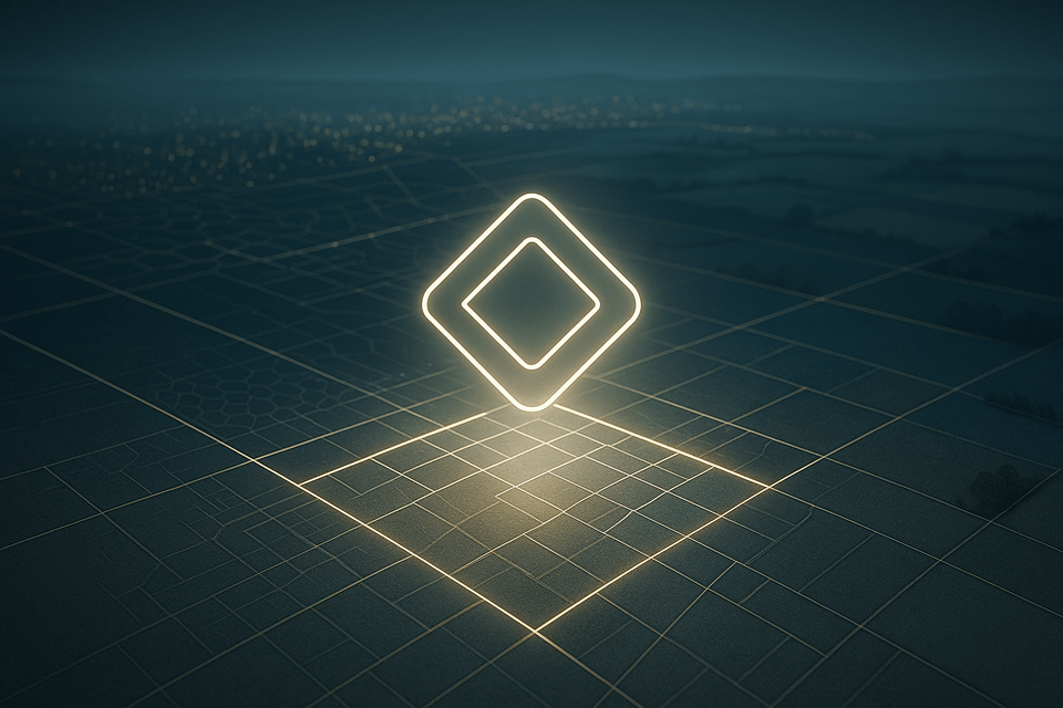 Cover artwork (cover.png) for the article titled Land on the Ledger: Real-World Assets as NFTs.