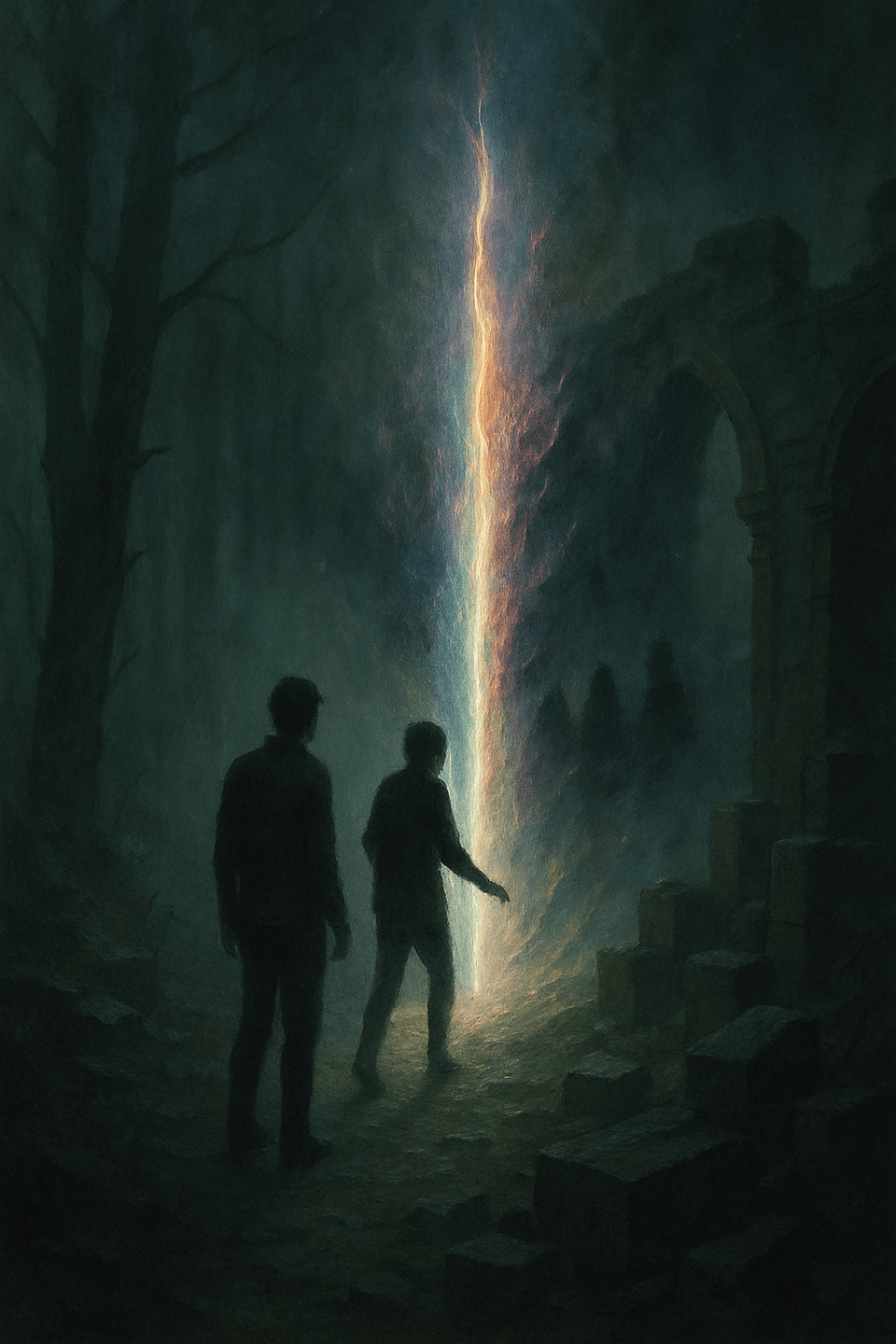 Cover artwork (cover.png) for the article titled The Veil Thins.